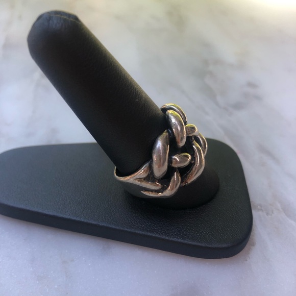 Sterling Silver Mens Ring - Picture 3 of 7